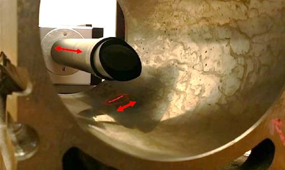 振镜扫描探头 定制加长版