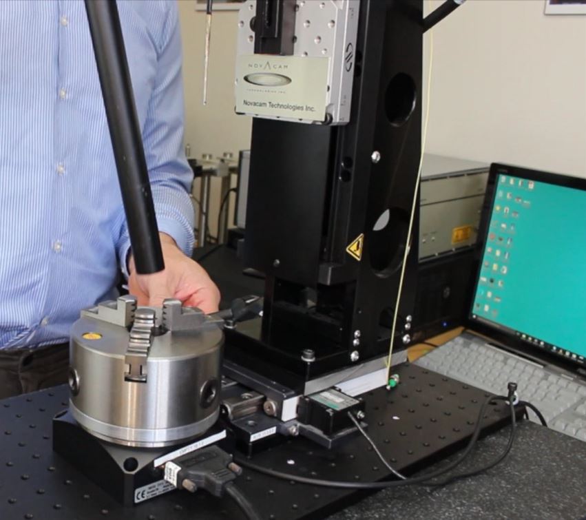 在TUBEINSPECT™ 系列转台上安装被检零件